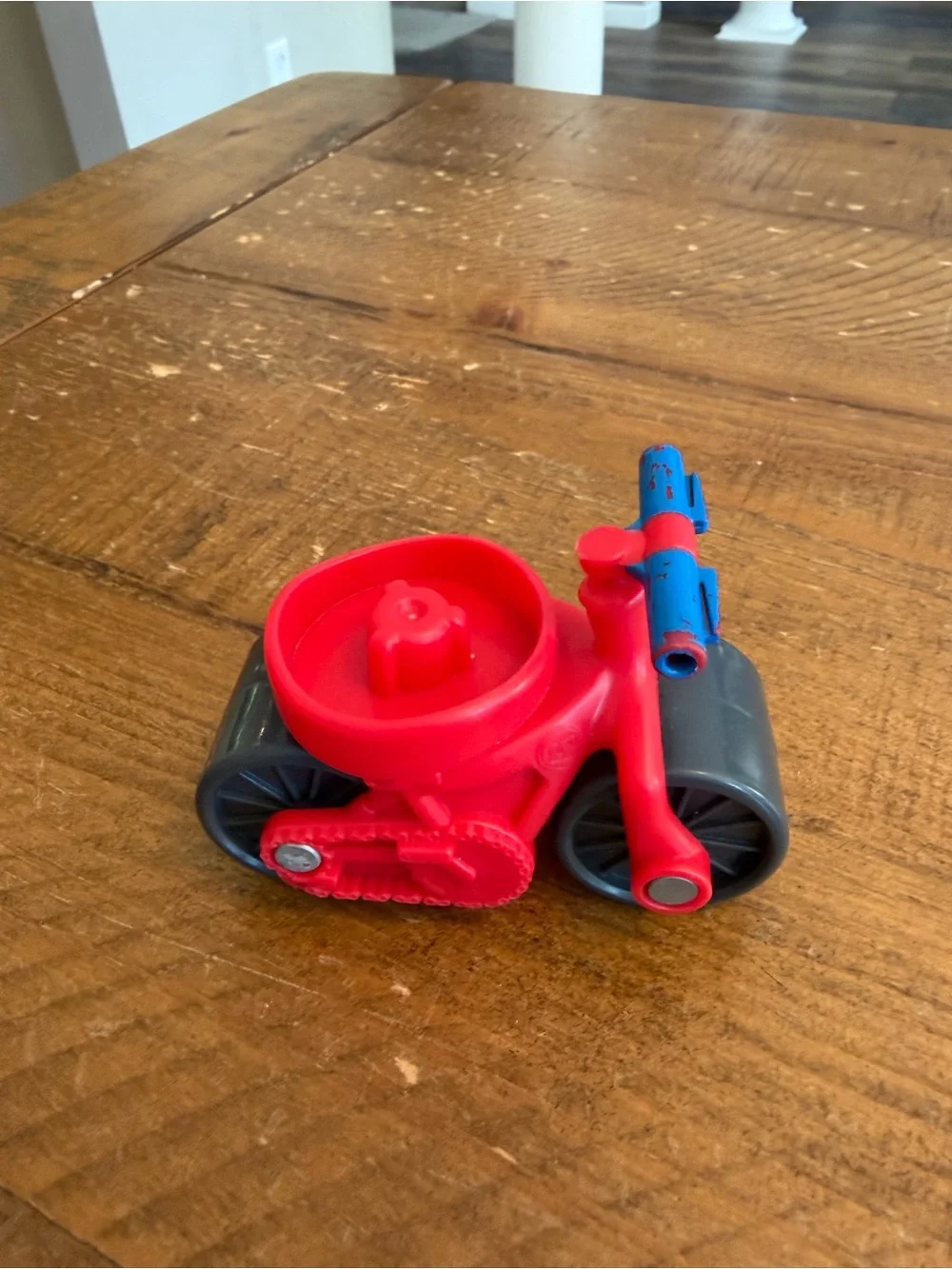 Fisher Price Little People red bicycle as is